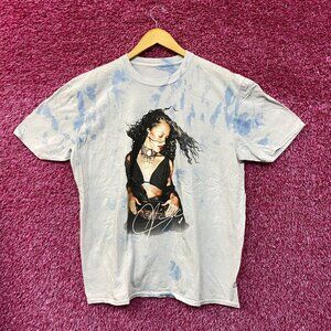 Aaliyah Queen Of RNB Tie dye Tshirt size extra large